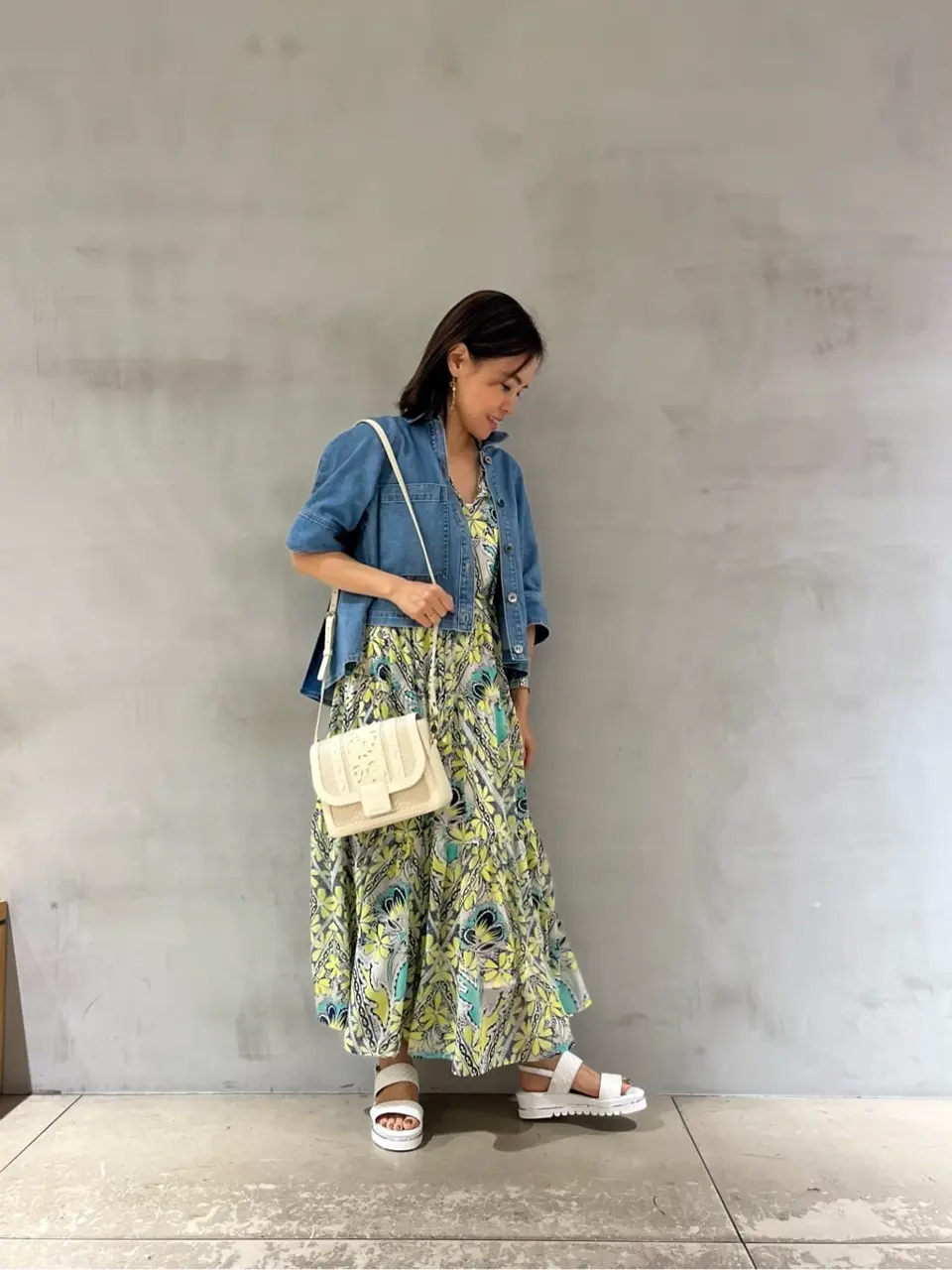 GRACE CONTINENTAL 穐山　香織 コーディネート画像