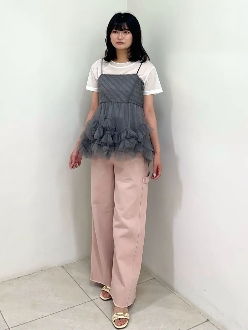 GRACE CONTINENTAL MORITA AI コーディネート画像