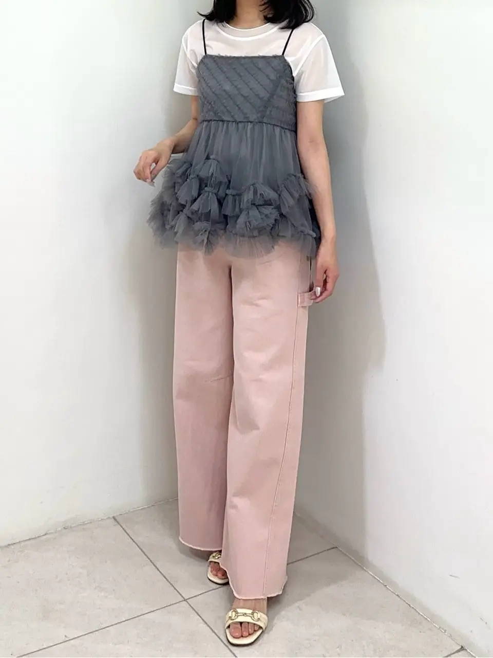 GRACE CONTINENTAL MORITA AI コーディネート画像