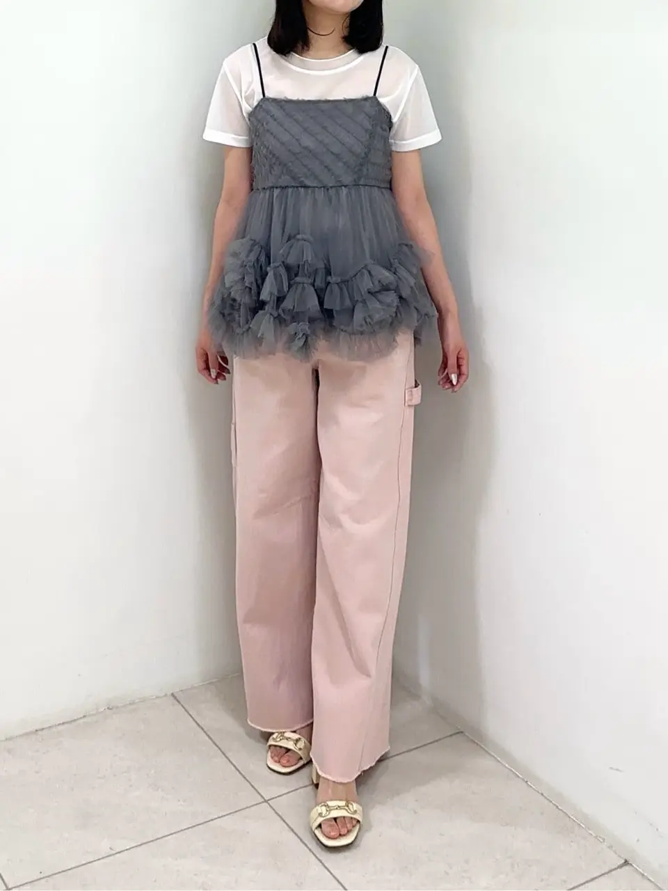 GRACE CONTINENTAL MORITA AI コーディネート画像