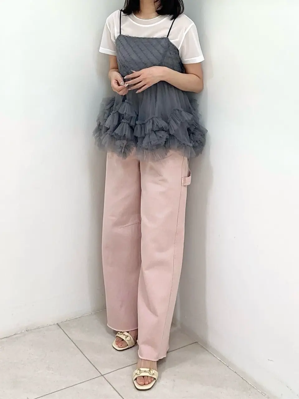 GRACE CONTINENTAL MORITA AI コーディネート画像