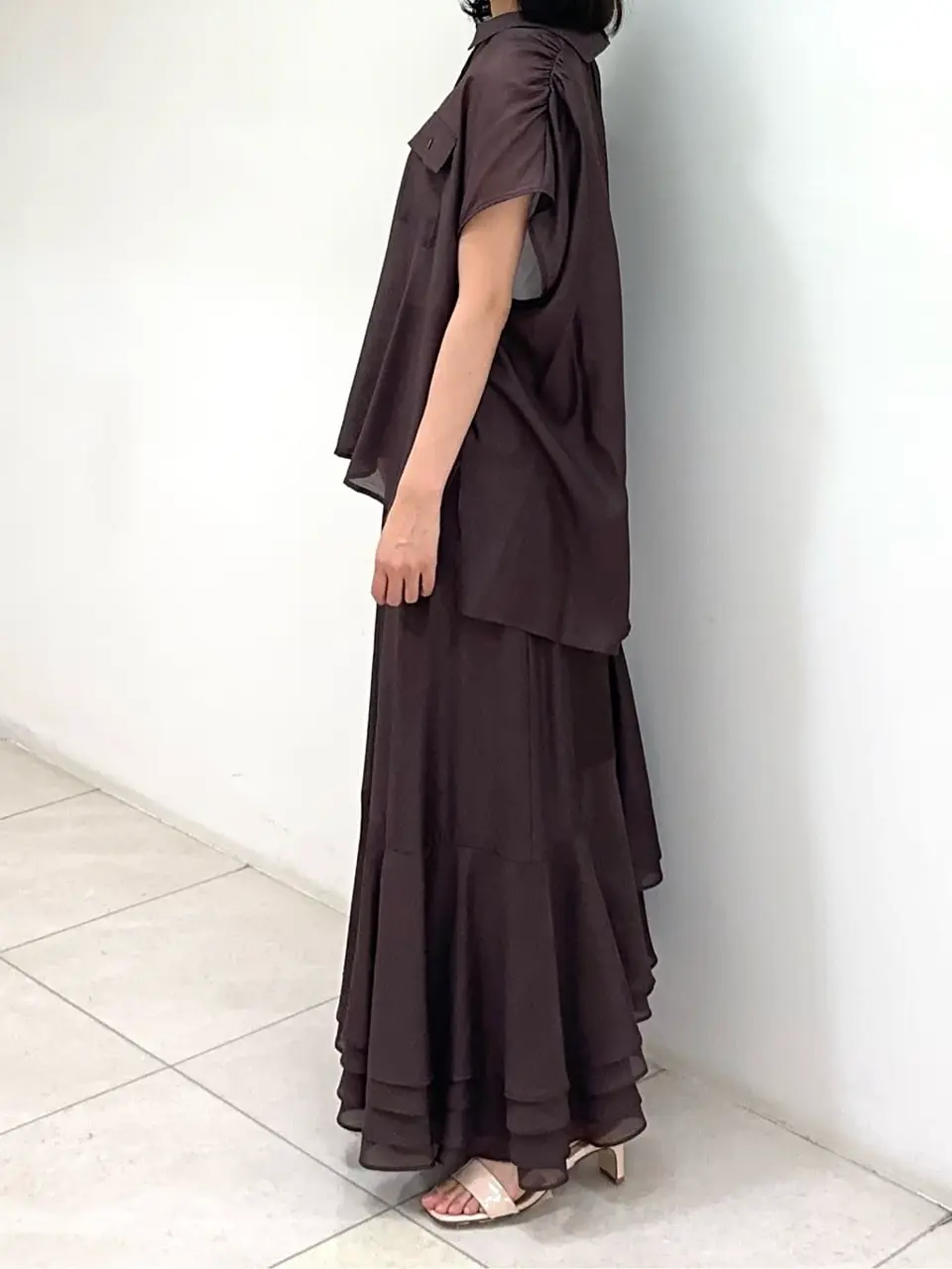 GRACE CONTINENTAL MORITA AI コーディネート画像