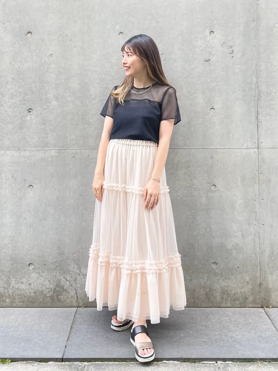 GRACE CONTINENTAL minami コーディネート画像