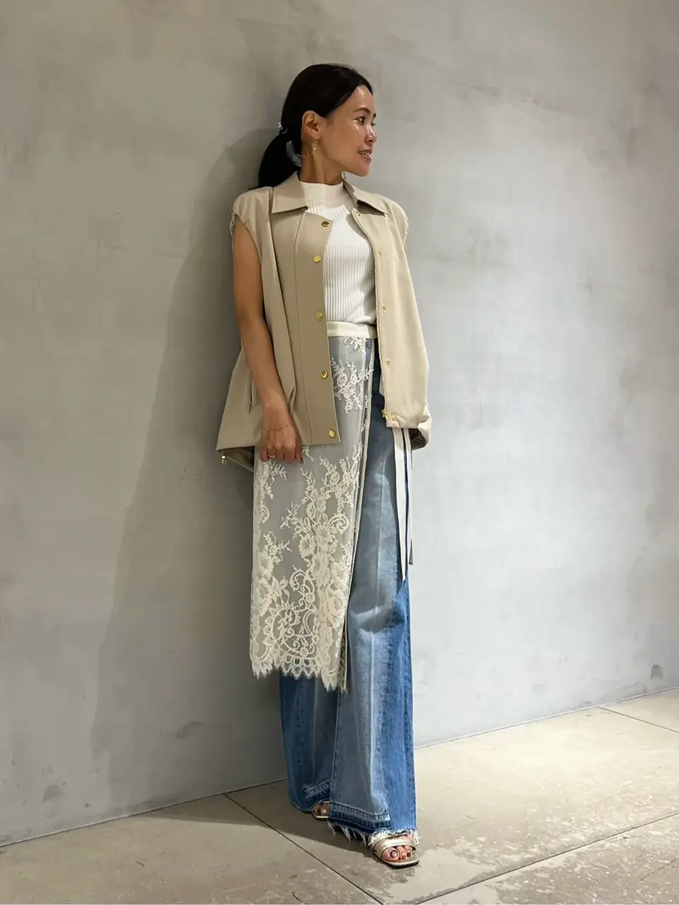 GRACE CONTINENTAL 穐山　香織 コーディネート画像