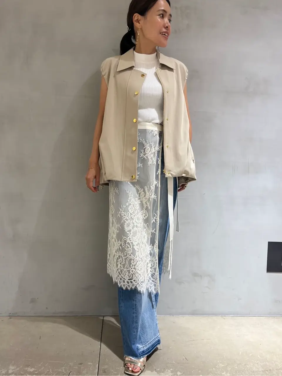 GRACE CONTINENTAL 穐山　香織 コーディネート画像