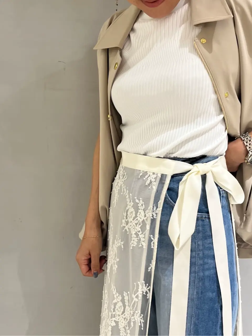 GRACE CONTINENTAL 穐山　香織 コーディネート画像