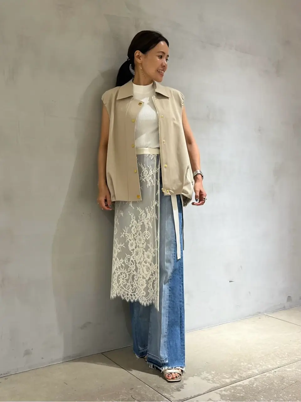 GRACE CONTINENTAL 穐山　香織 コーディネート画像