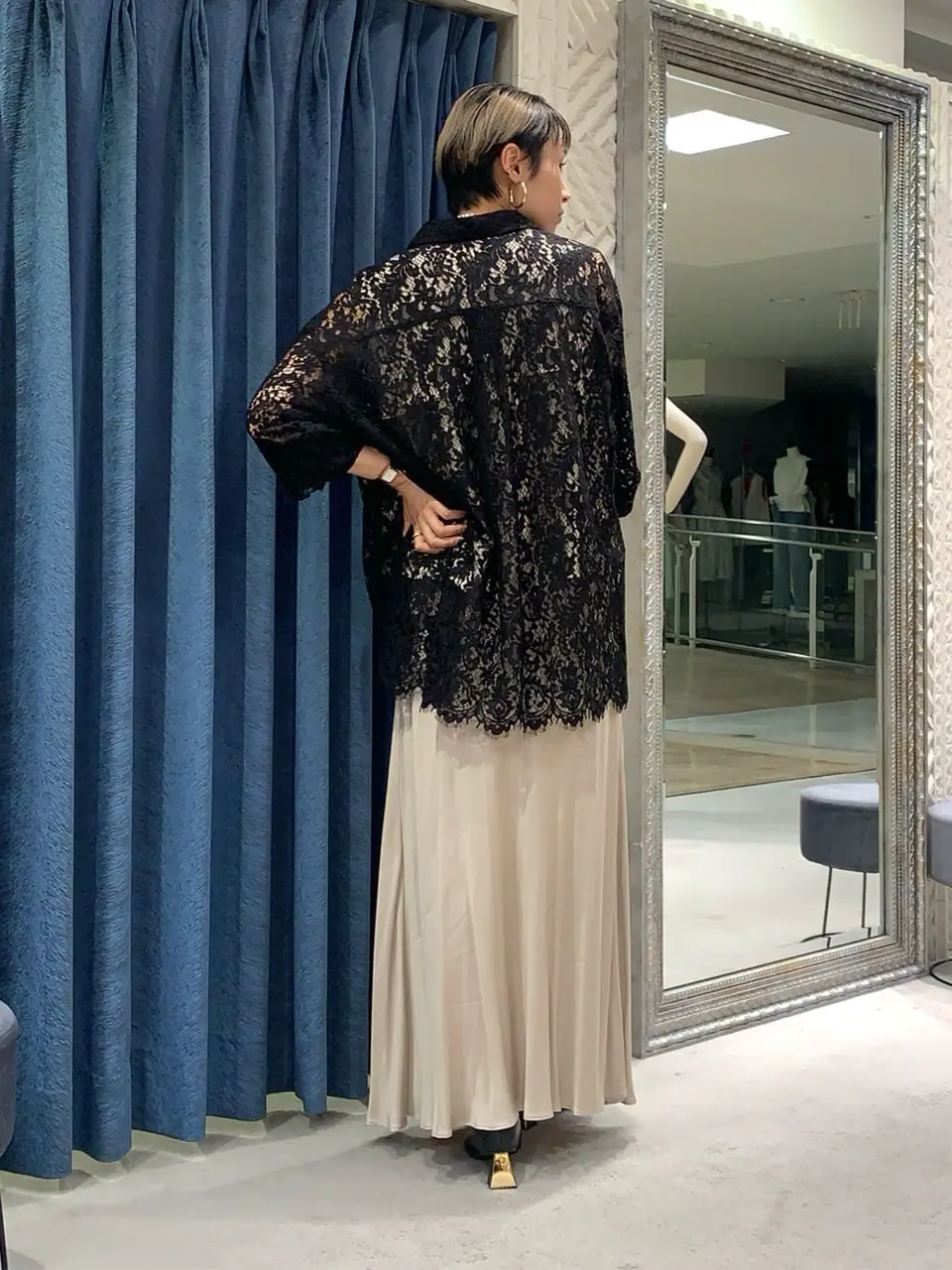 GRACE CONTINENTAL haruka iwasaki コーディネート画像