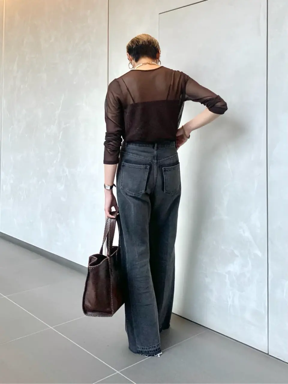 GRACE CONTINENTAL haruka iwasaki コーディネート画像