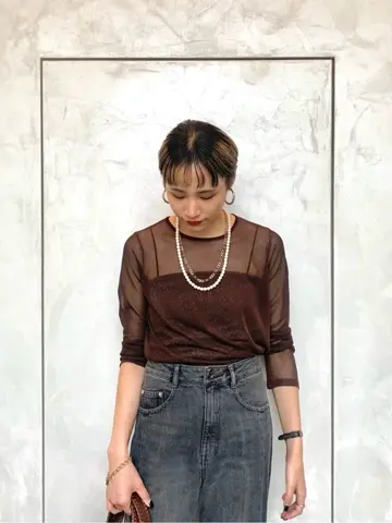 GRACE CONTINENTAL haruka iwasaki コーディネート画像