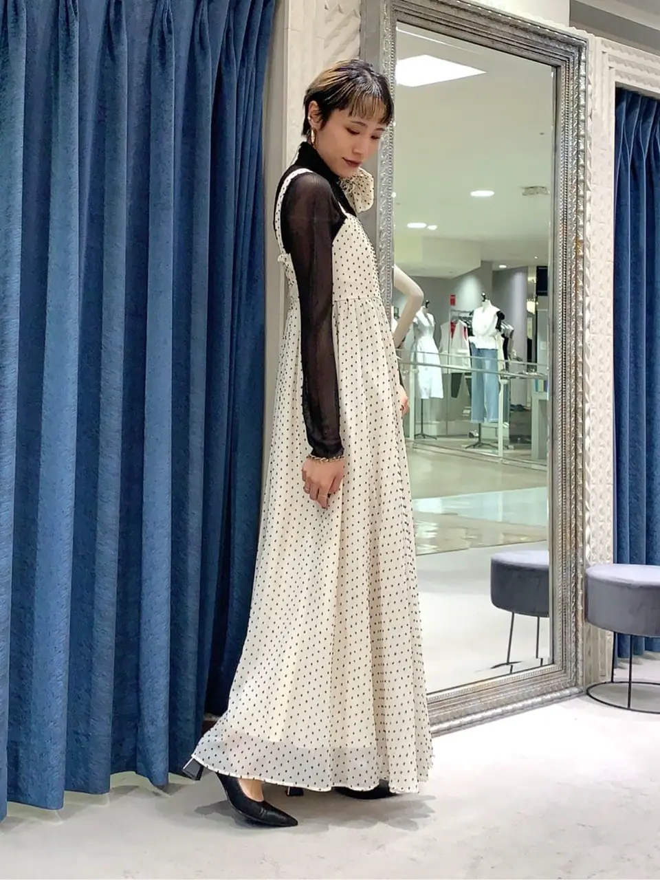 GRACE CONTINENTAL haruka iwasaki コーディネート画像