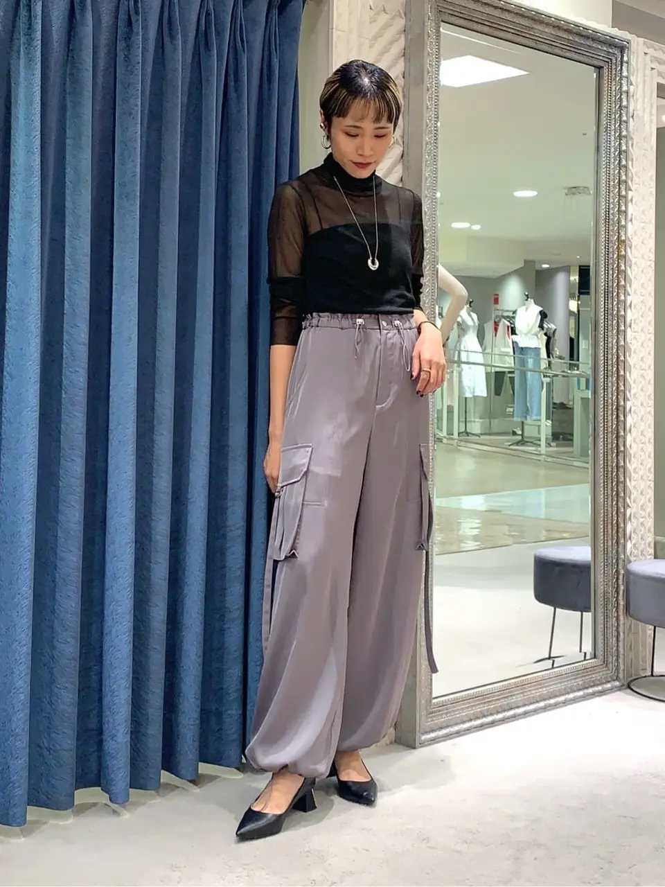 GRACE CONTINENTAL haruka iwasaki コーディネート画像