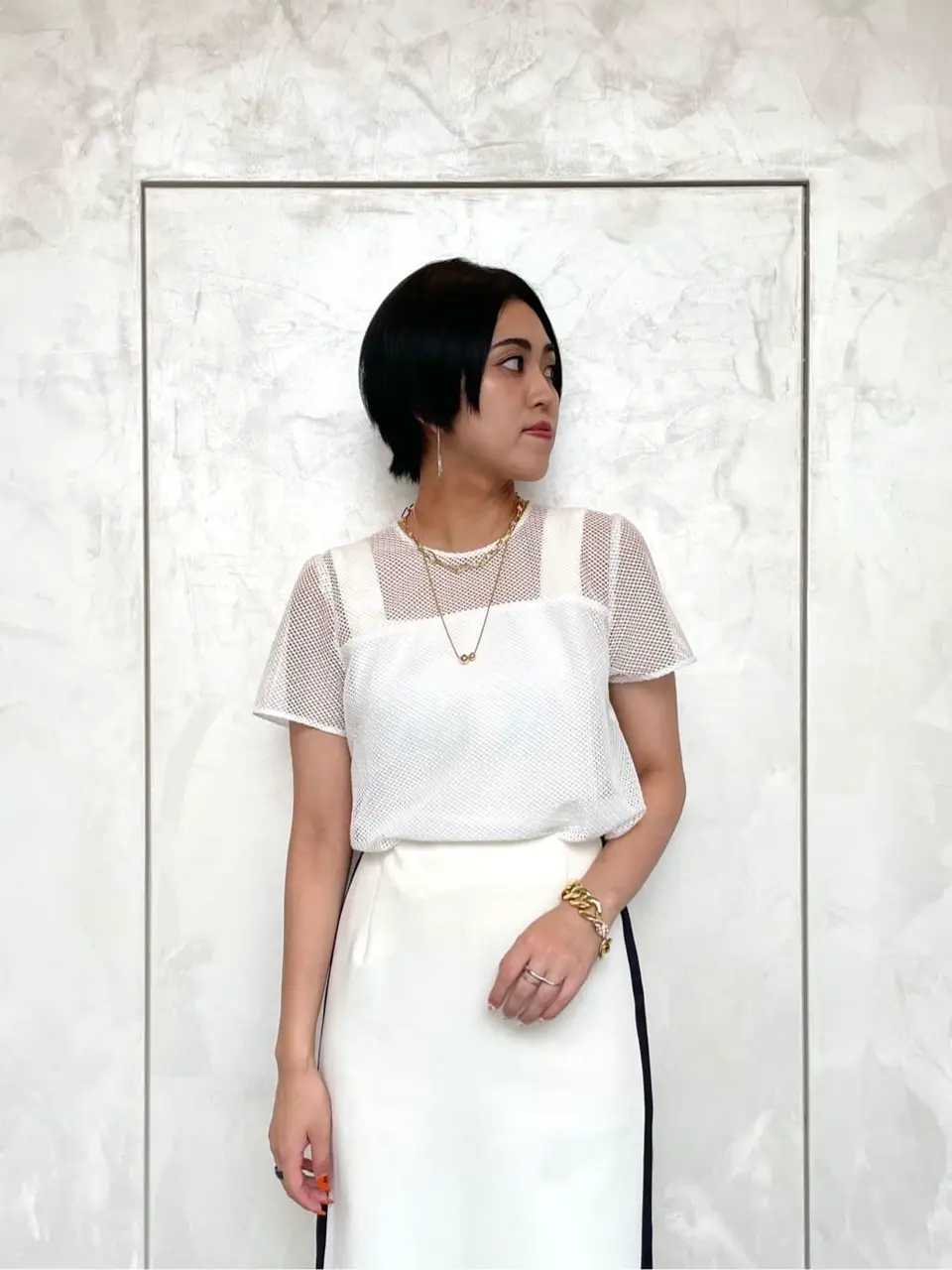 GRACE CONTINENTAL yoshi コーディネート画像