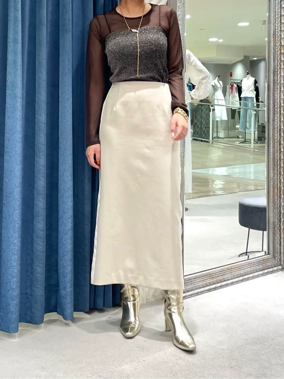 GRACE CONTINENTAL yoshi コーディネート画像