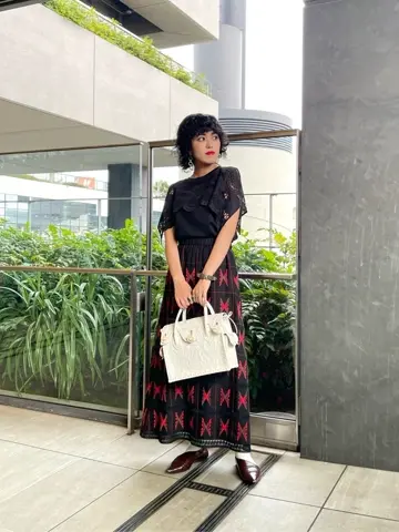 GRACE CONTINENTAL yoshi コーディネート画像