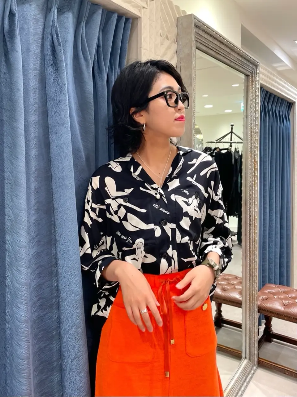 GRACE CONTINENTAL yoshi コーディネート画像