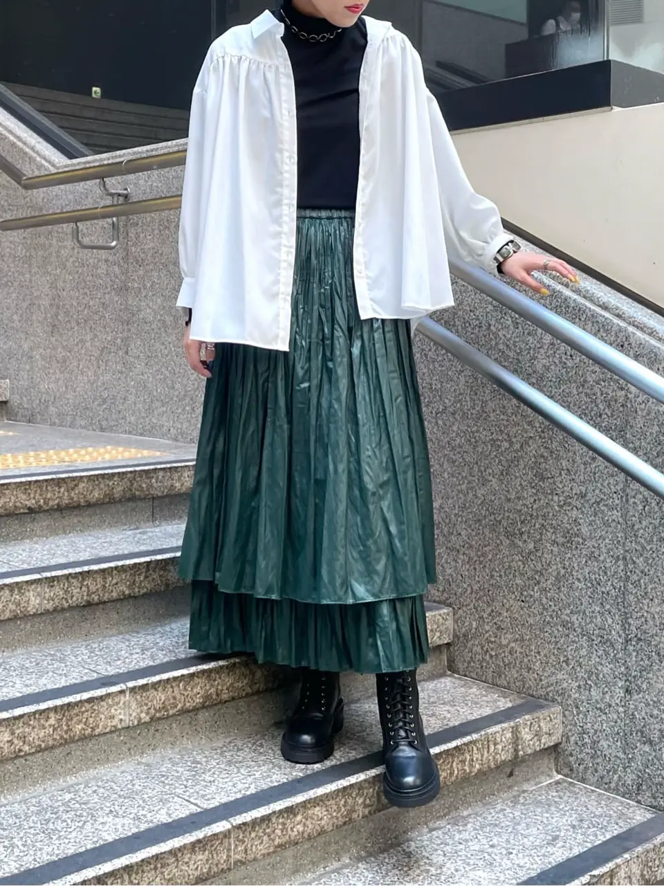 GRACE CONTINENTAL yoshi コーディネート画像