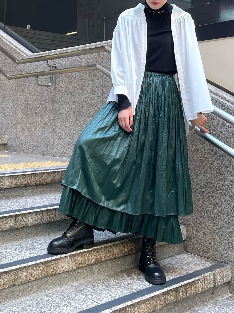 GRACE CONTINENTAL yoshi コーディネート画像