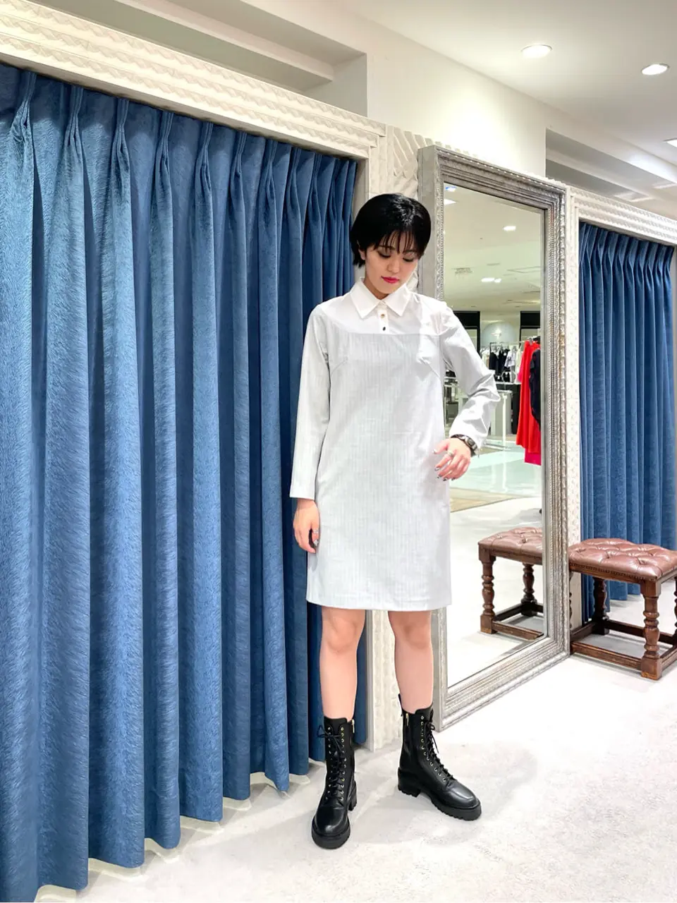 GRACE CONTINENTAL yoshi コーディネート画像