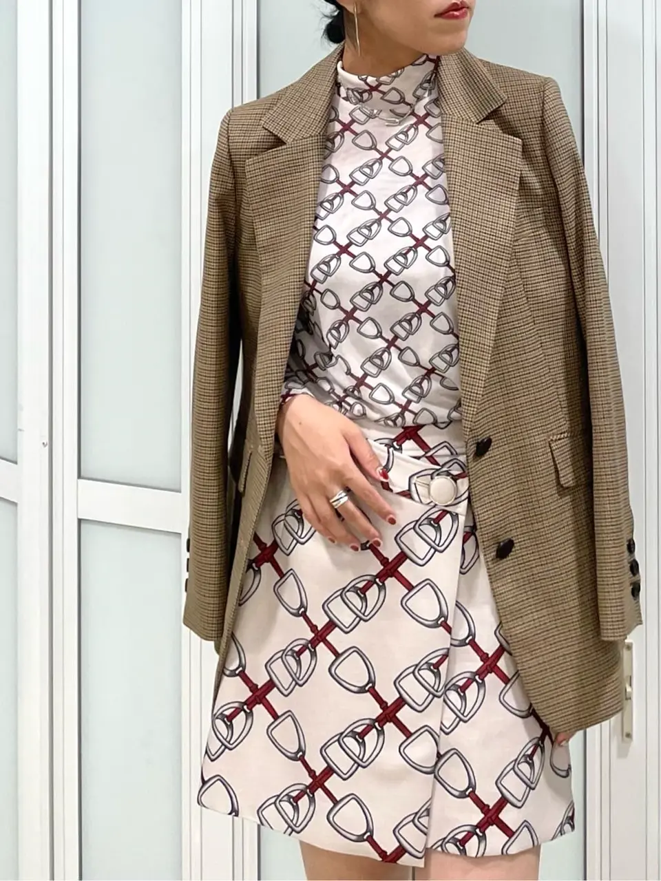 GRACE CONTINENTAL yoshi コーディネート画像