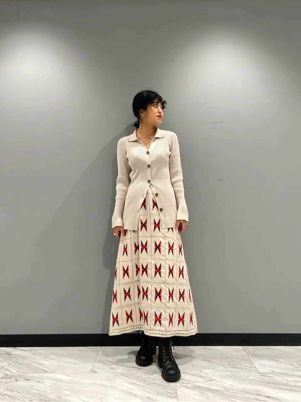 GRACE CONTINENTAL yoshi コーディネート画像