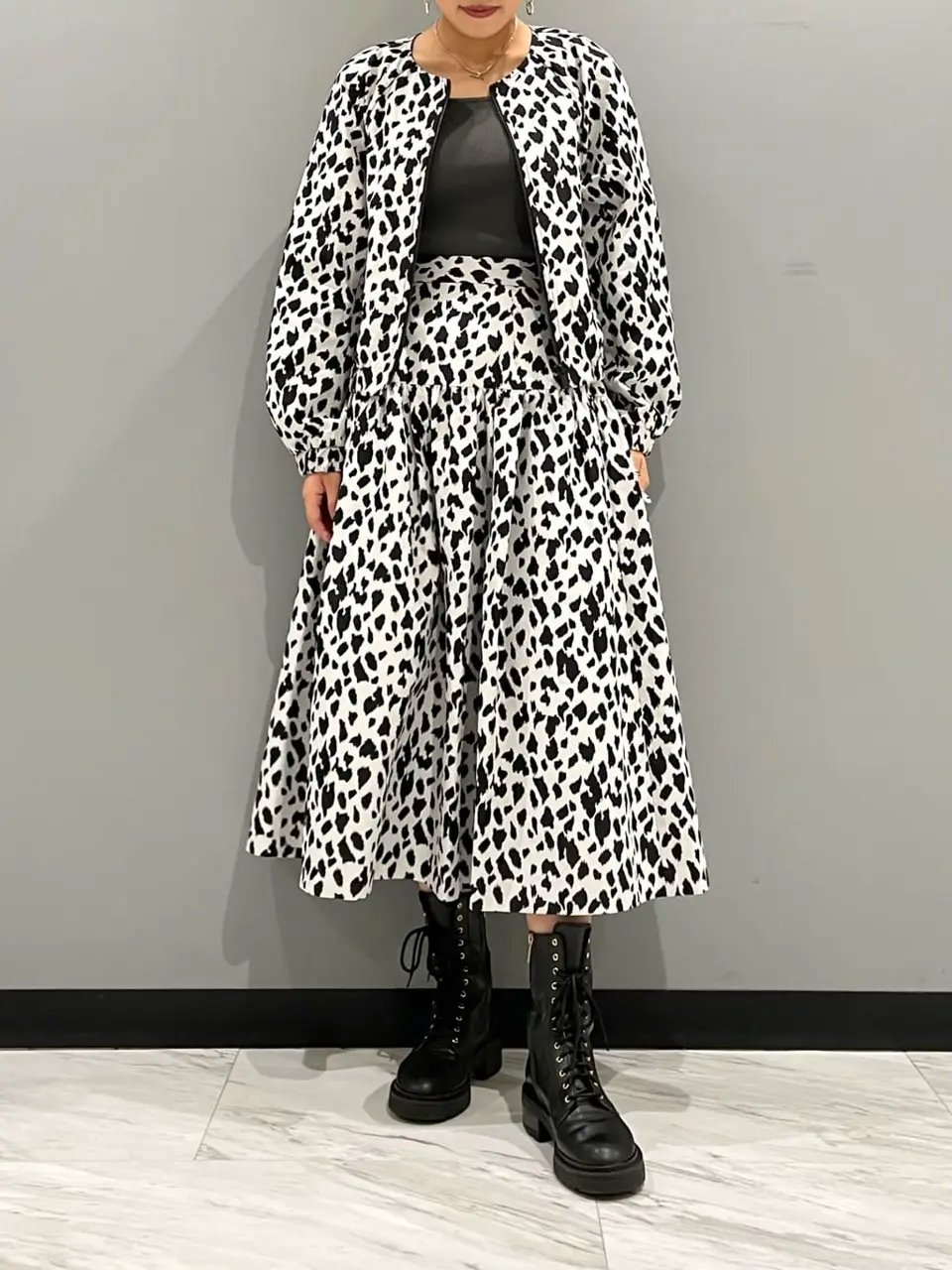 GRACE CONTINENTAL yoshi コーディネート画像