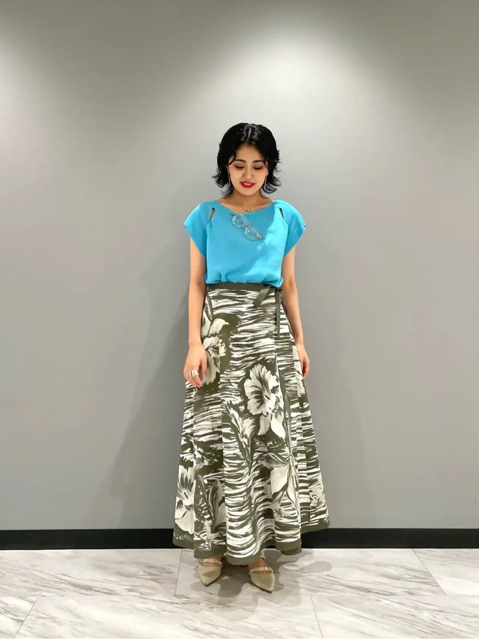 GRACE CONTINENTAL yoshi コーディネート画像