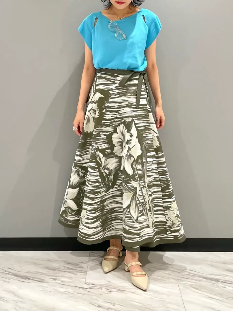 GRACE CONTINENTAL yoshi コーディネート画像