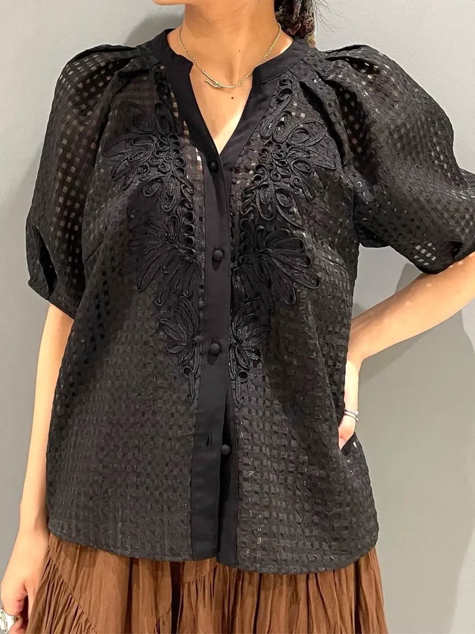 GRACE CONTINENTAL yoshi コーディネート画像