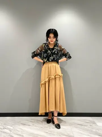 GRACE CONTINENTAL yoshi コーディネート画像