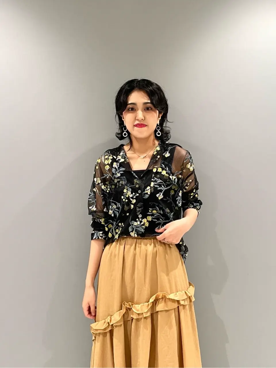 GRACE CONTINENTAL yoshi コーディネート画像