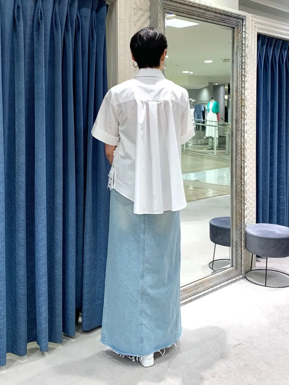 GRACE CONTINENTAL haruka iwasaki コーディネート画像