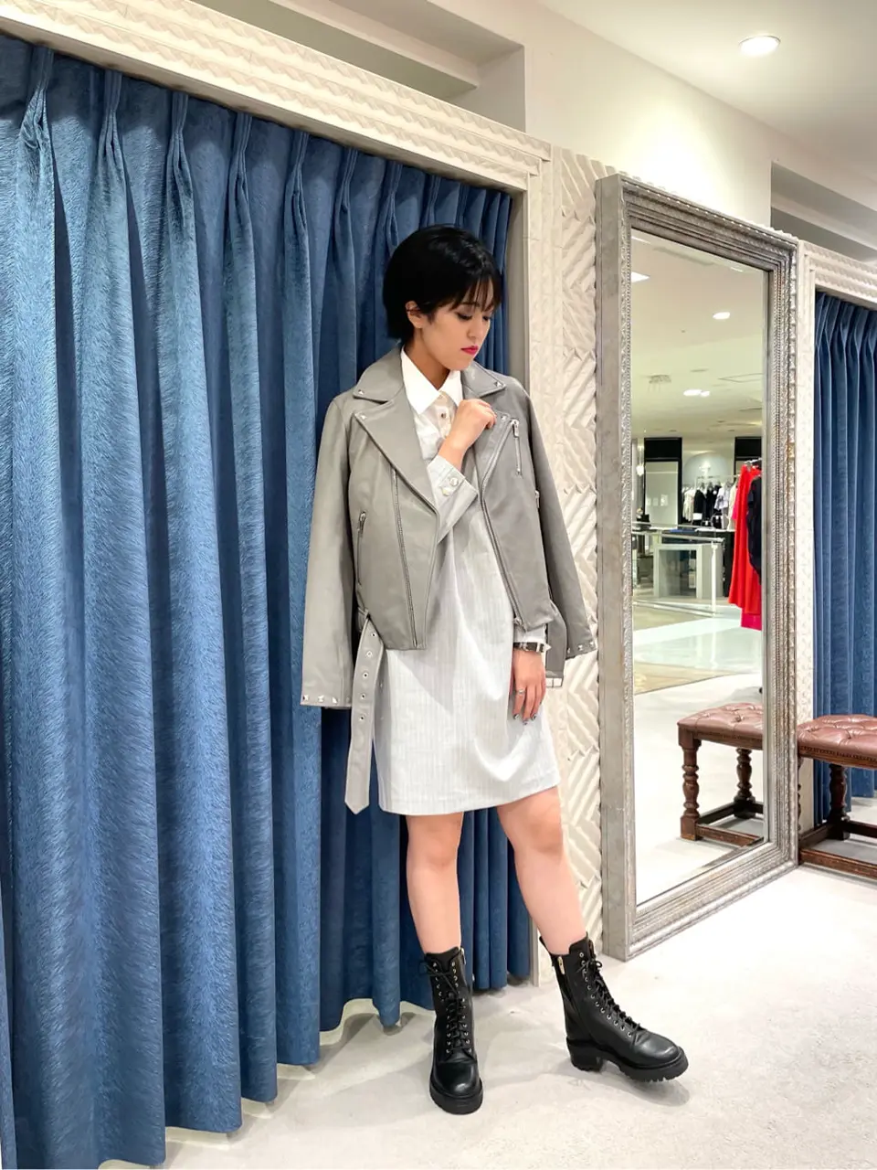 GRACE CONTINENTAL yoshi コーディネート画像