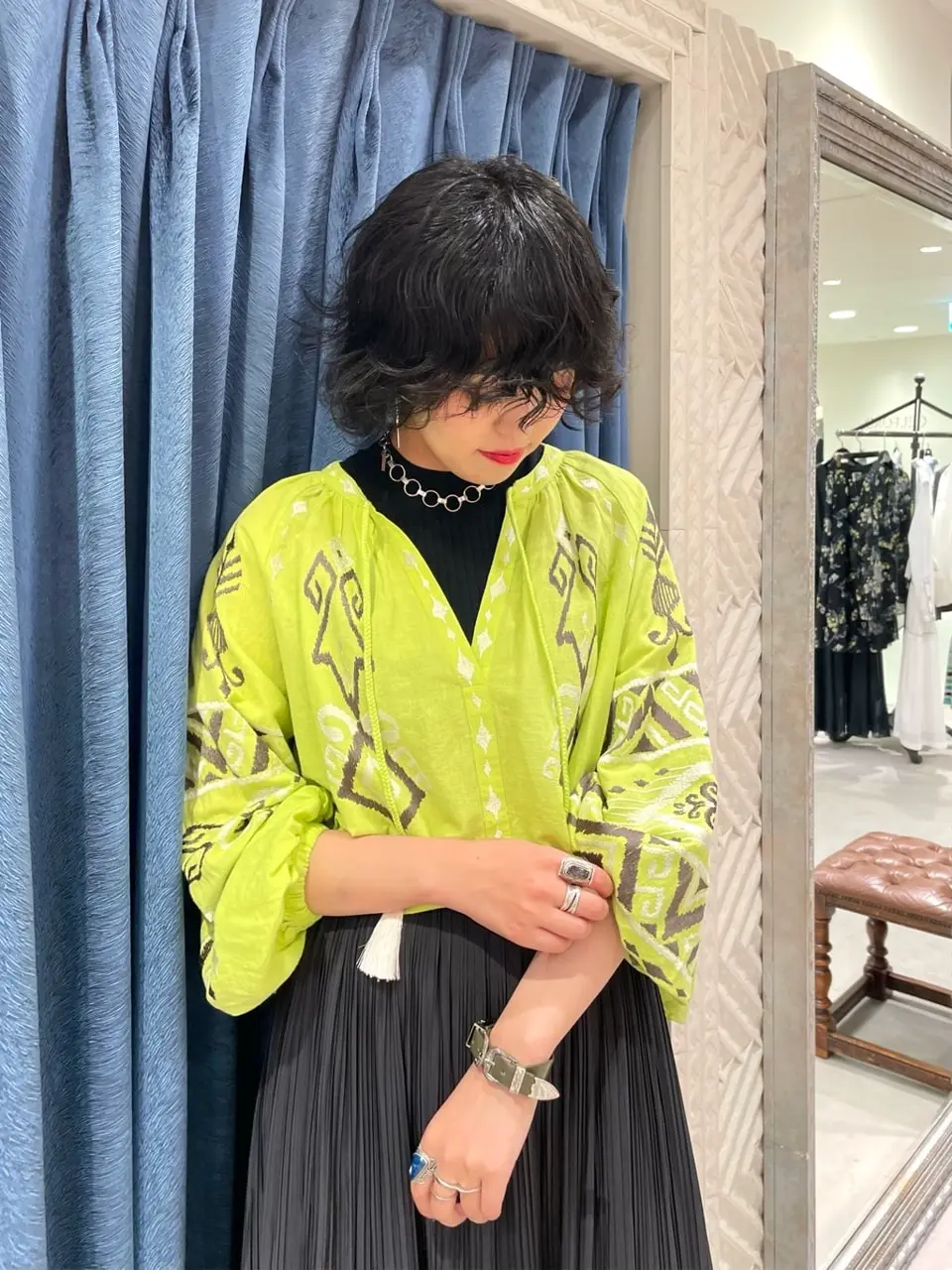 GRACE CONTINENTAL yoshi コーディネート画像