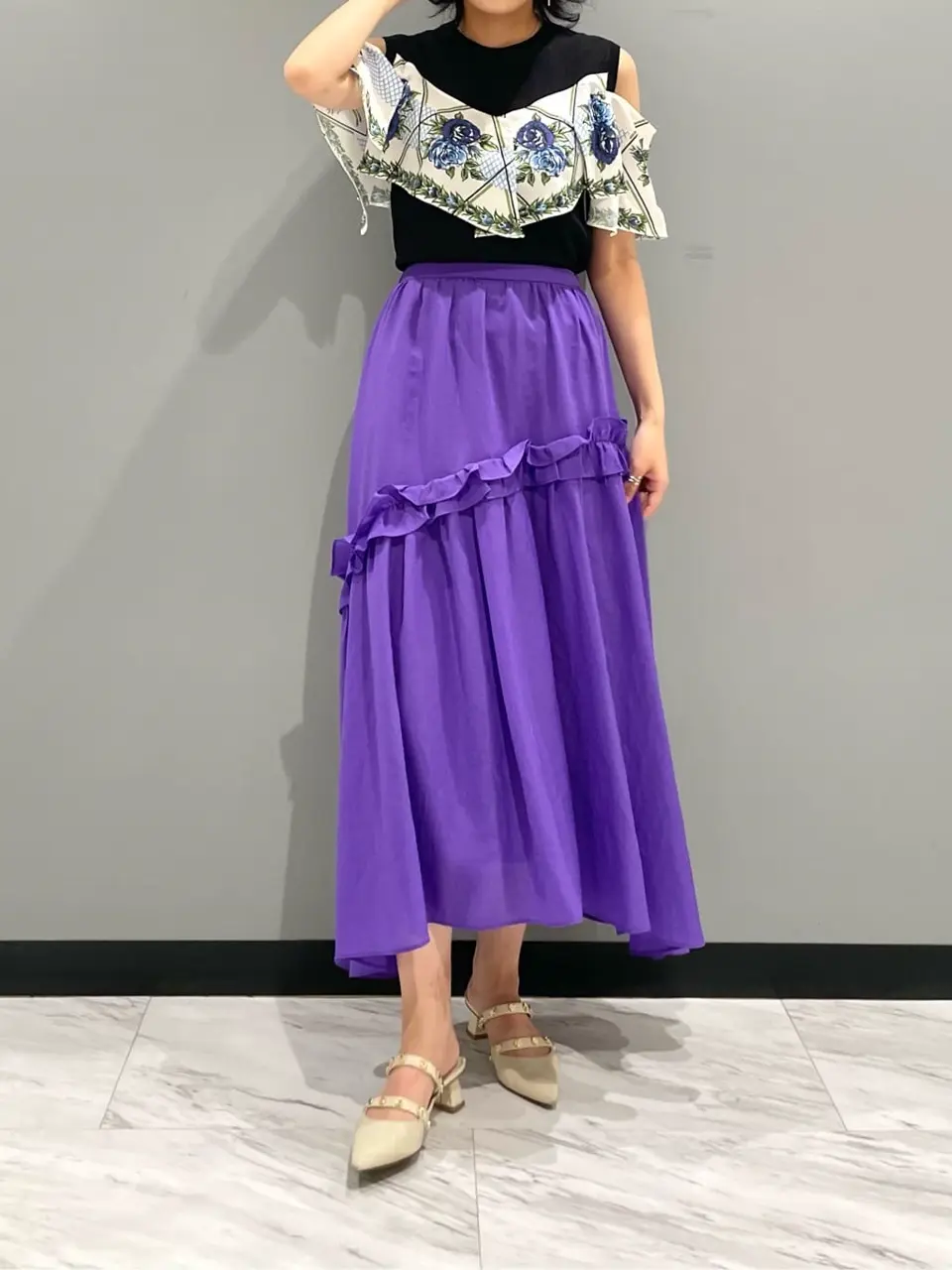 GRACE CONTINENTAL yoshi コーディネート画像