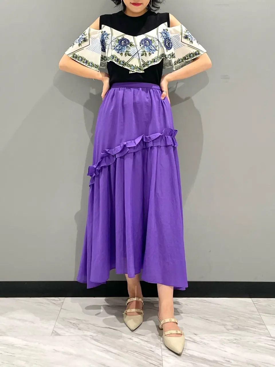 GRACE CONTINENTAL yoshi コーディネート画像