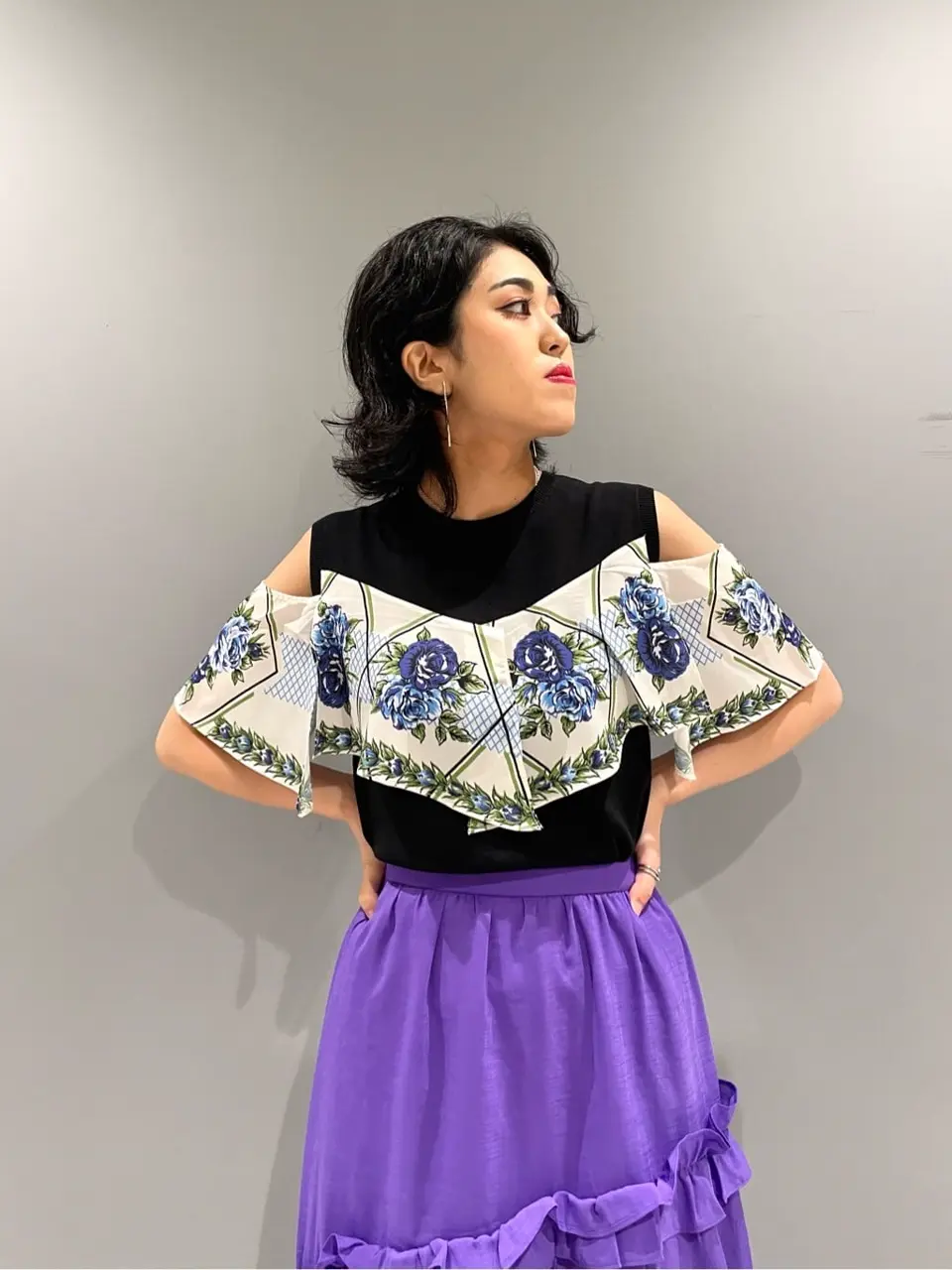 GRACE CONTINENTAL yoshi コーディネート画像