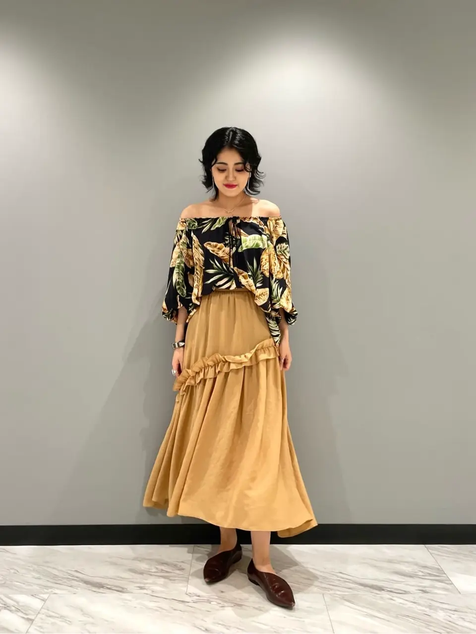 GRACE CONTINENTAL yoshi コーディネート画像