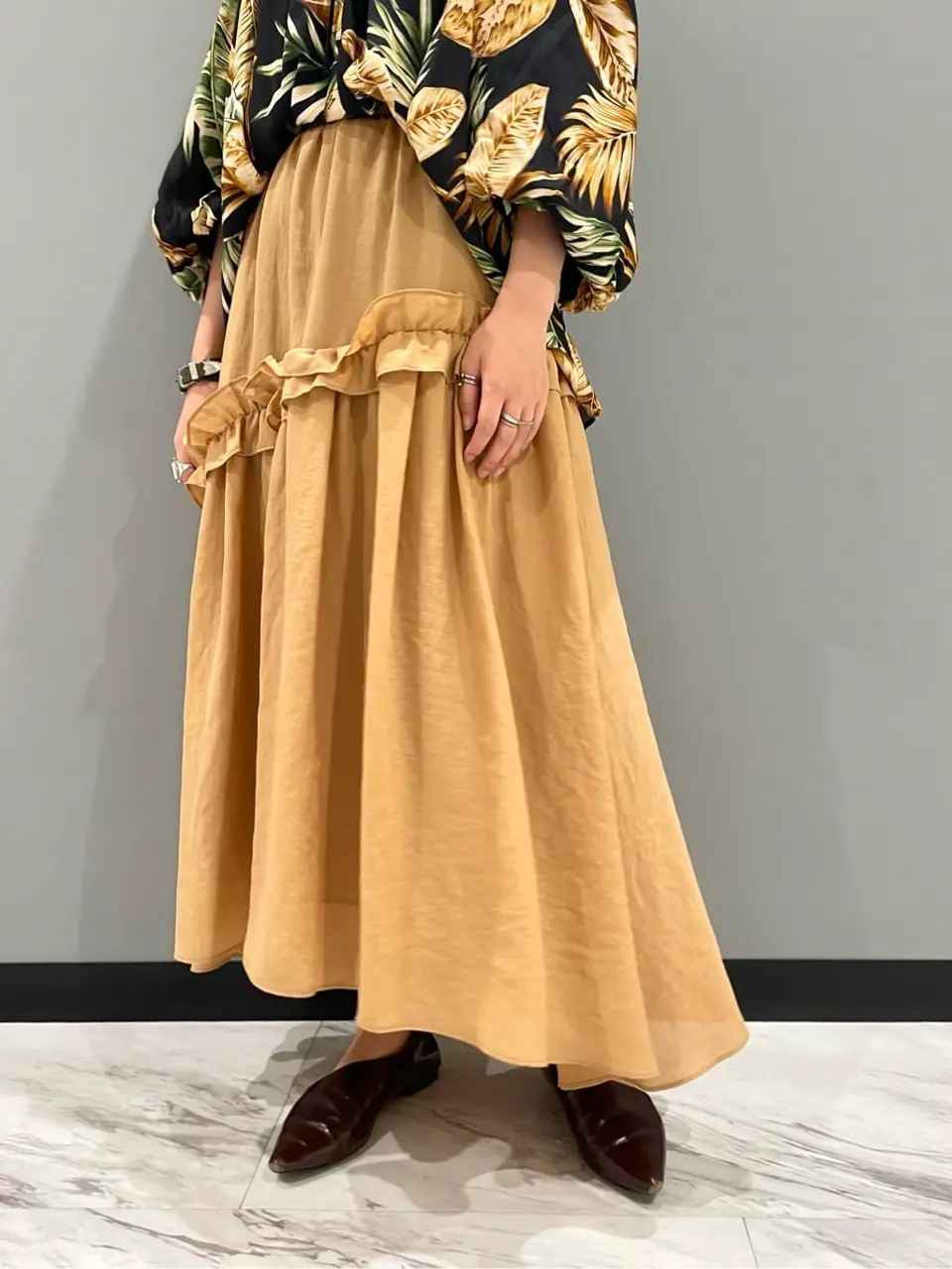 GRACE CONTINENTAL yoshi コーディネート画像