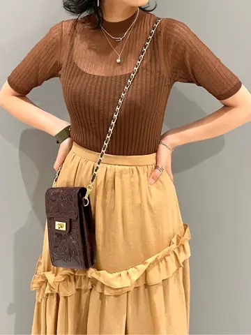 GRACE CONTINENTAL yoshi コーディネート画像