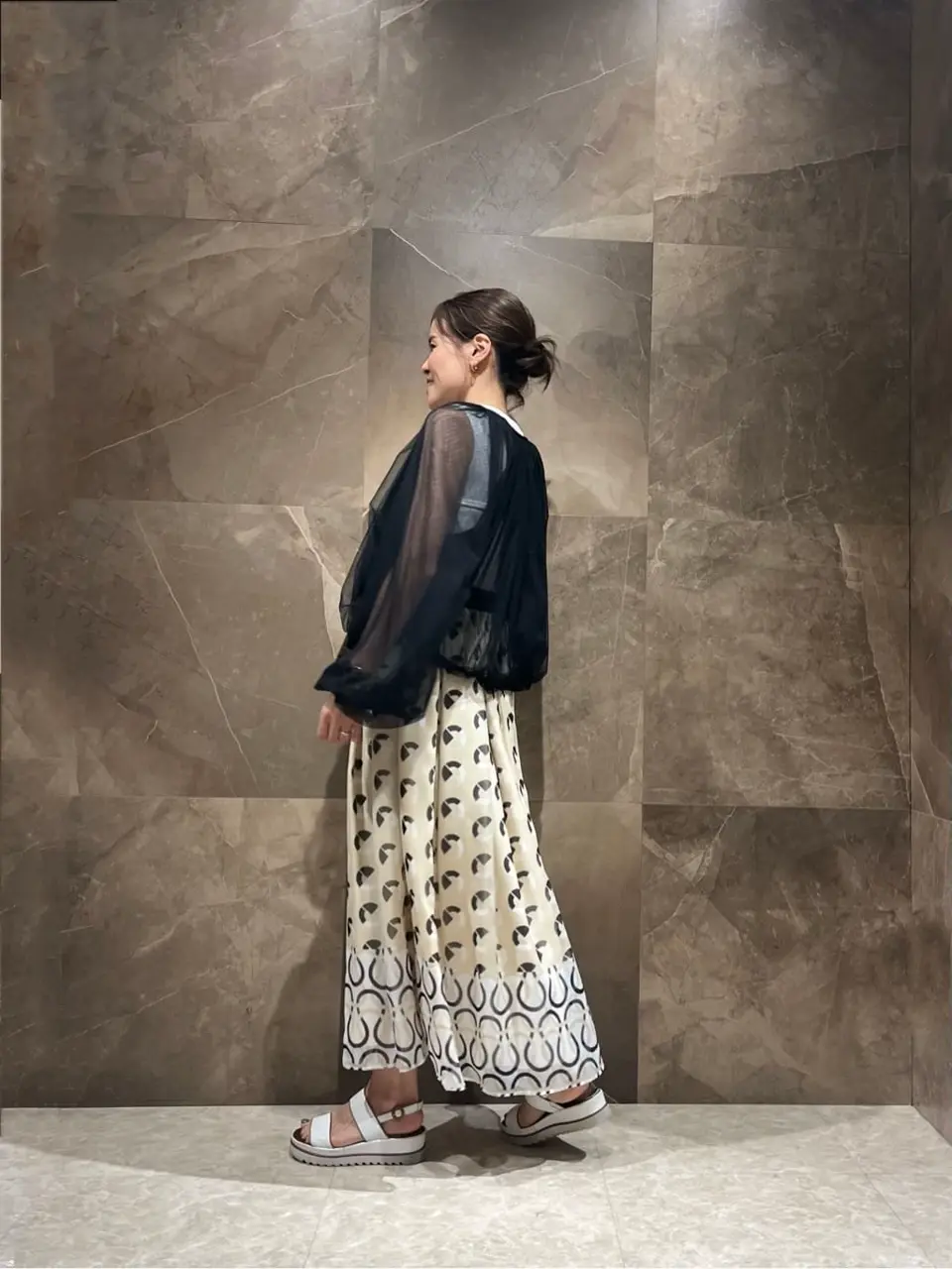 GRACE CONTINENTAL 穐山　香織 コーディネート画像