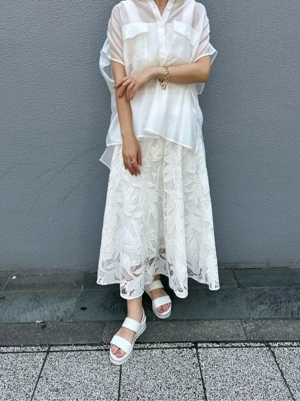 GRACE CONTINENTAL 加藤   恵理奈 コーディネート画像