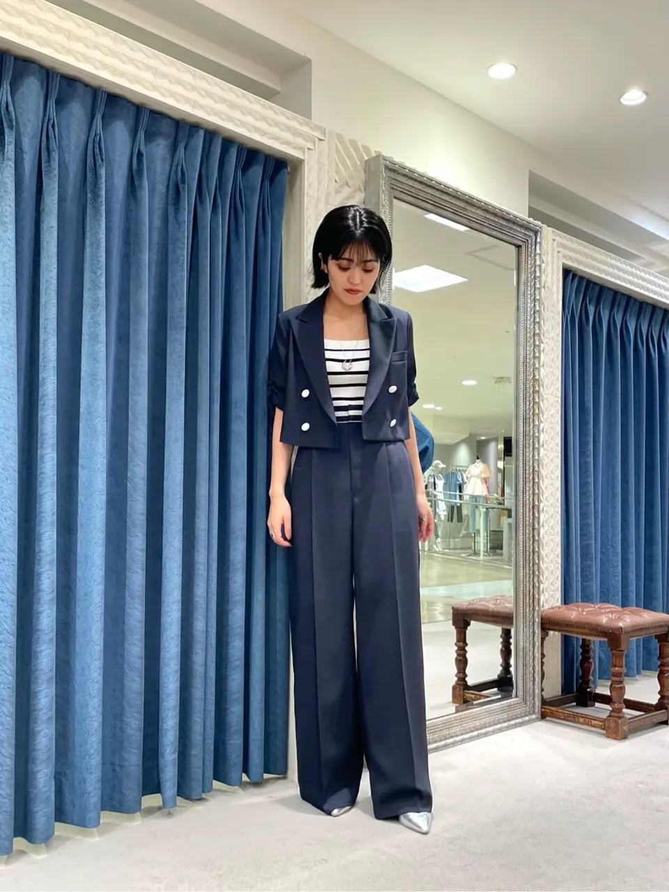 GRACE CONTINENTAL yoshi コーディネート画像