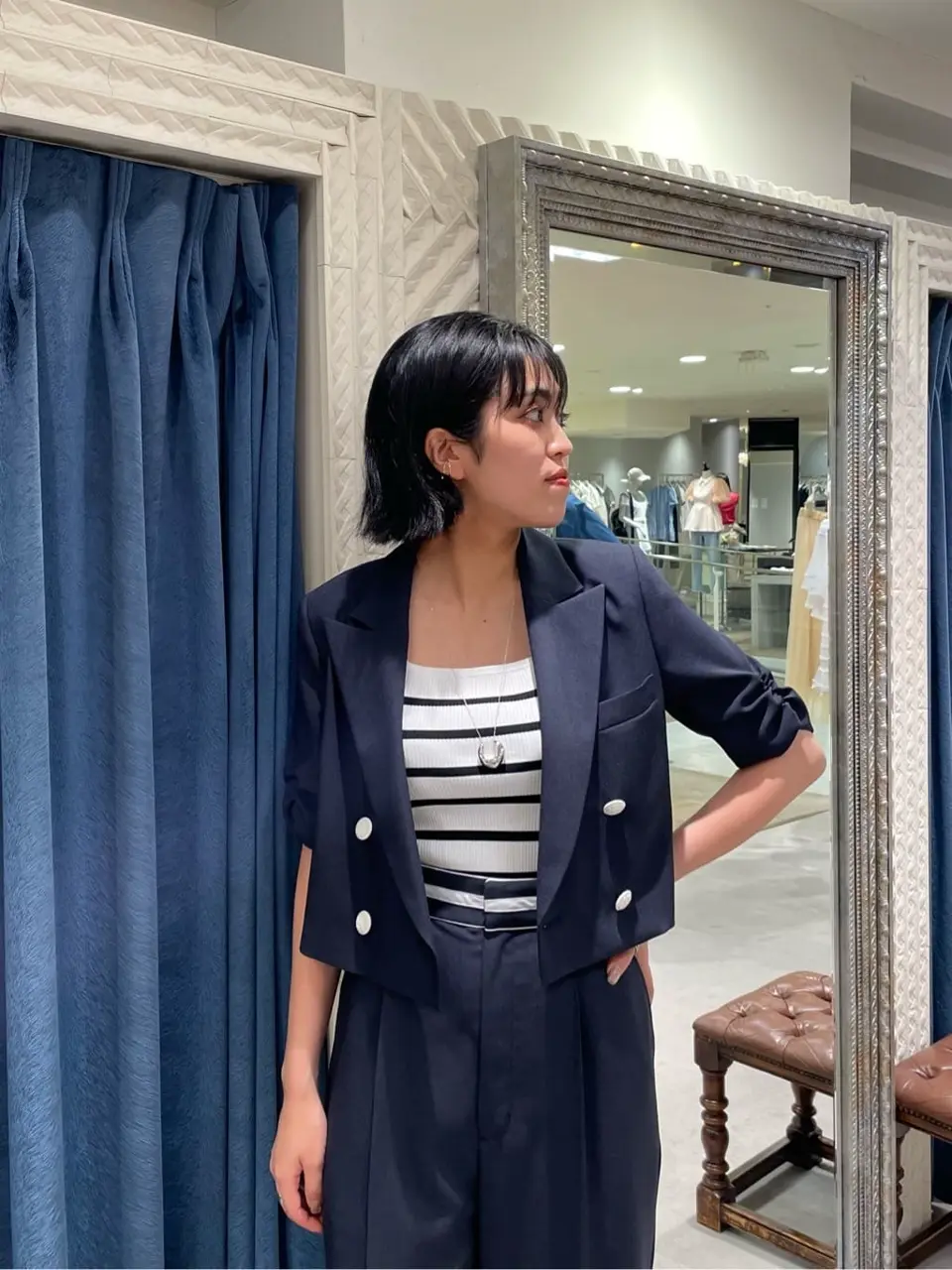 GRACE CONTINENTAL yoshi コーディネート画像