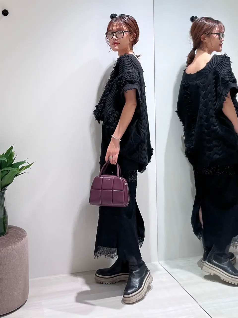 GRACE CONTINENTAL A.Kameyama コーディネート画像