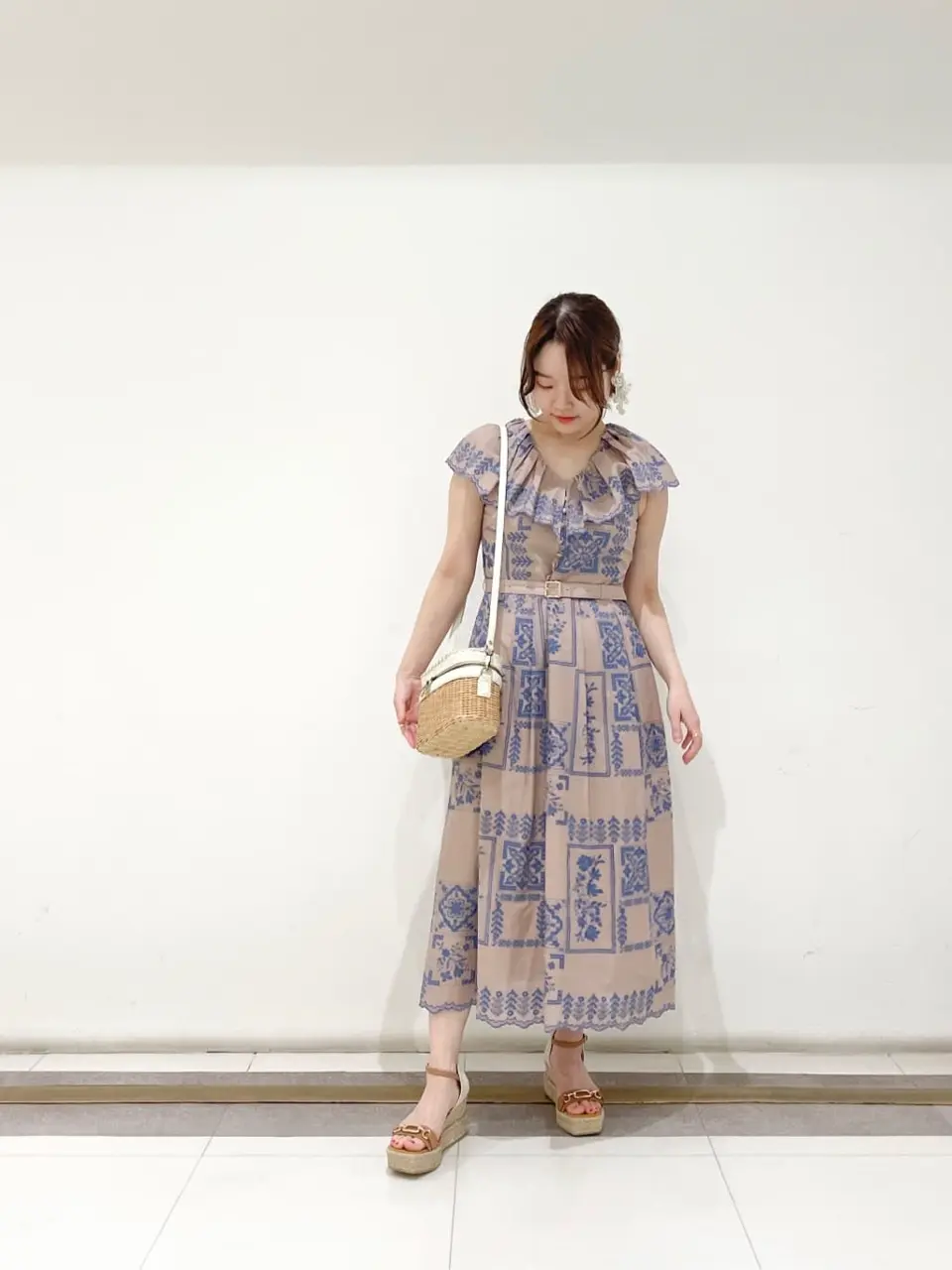 GRACE CONTINENTAL SAYUMI Nagashima コーディネート画像