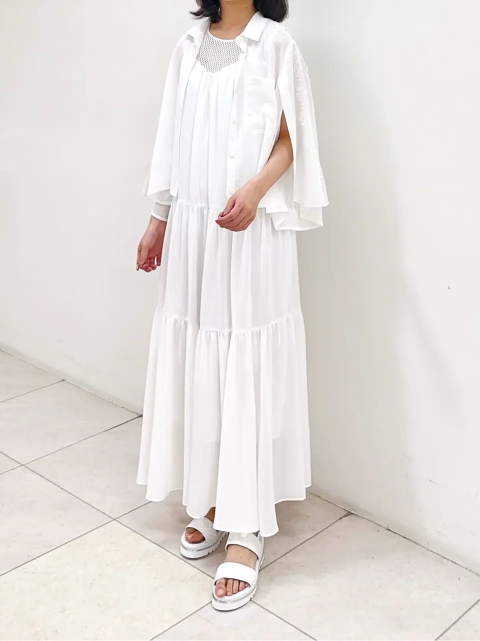 GRACE CONTINENTAL MORITA AI コーディネート画像