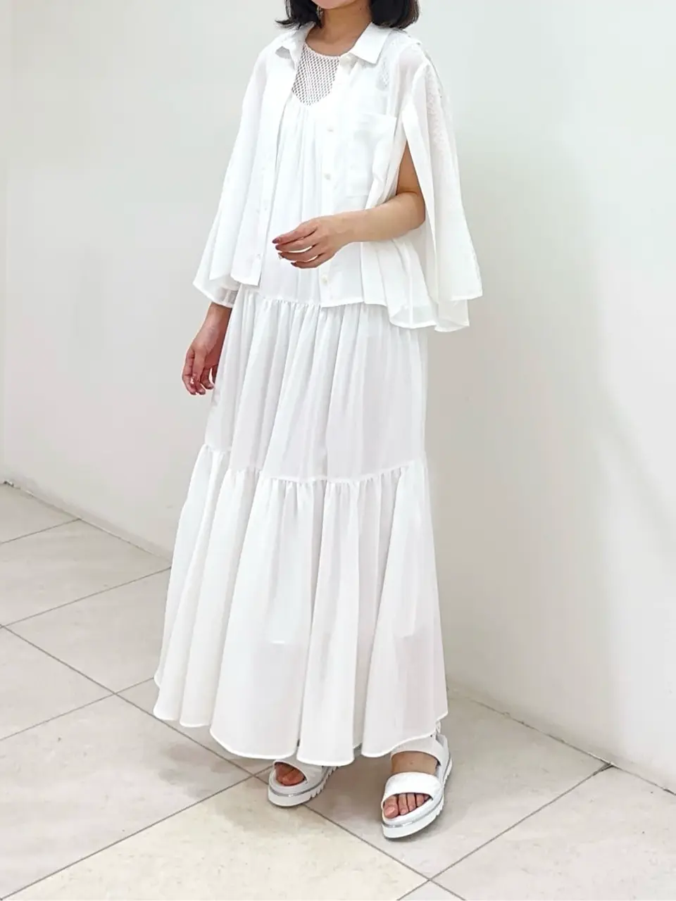 GRACE CONTINENTAL MORITA AI コーディネート画像