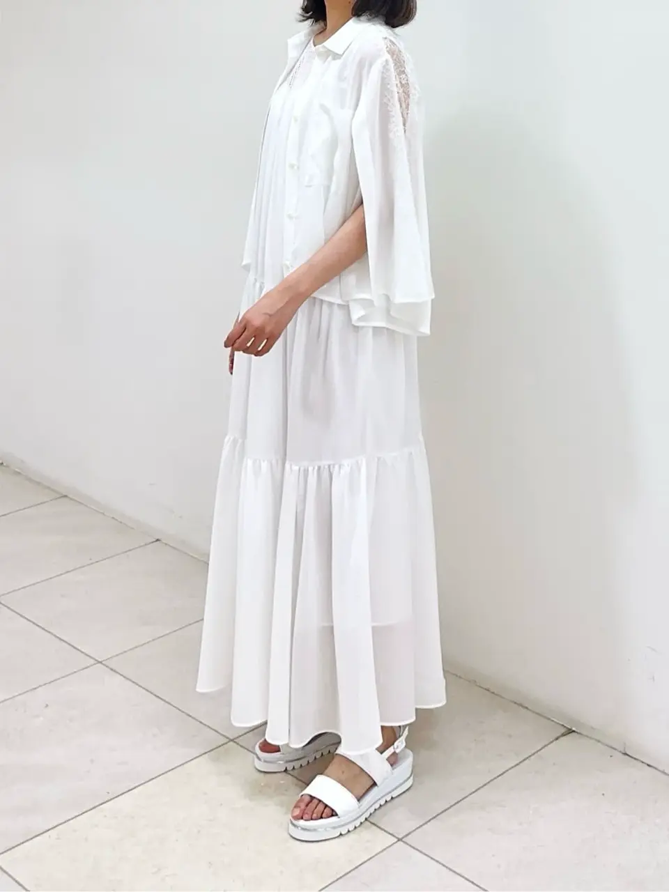 GRACE CONTINENTAL MORITA AI コーディネート画像