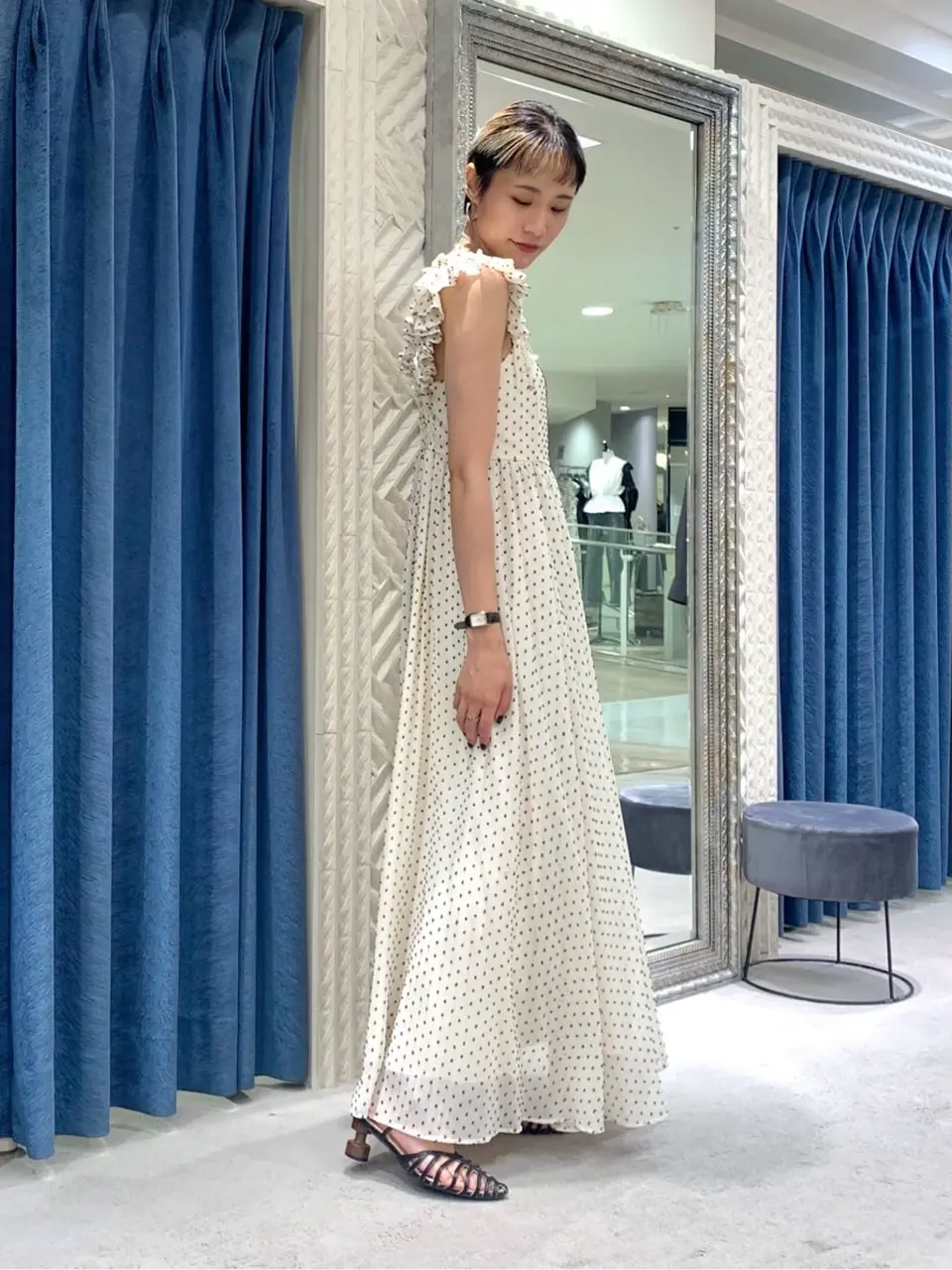 GRACE CONTINENTAL haruka iwasaki コーディネート画像